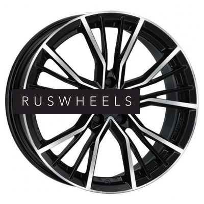 Диски MAK 10x22/5x112 ET19 D66,45 Union Black mirror