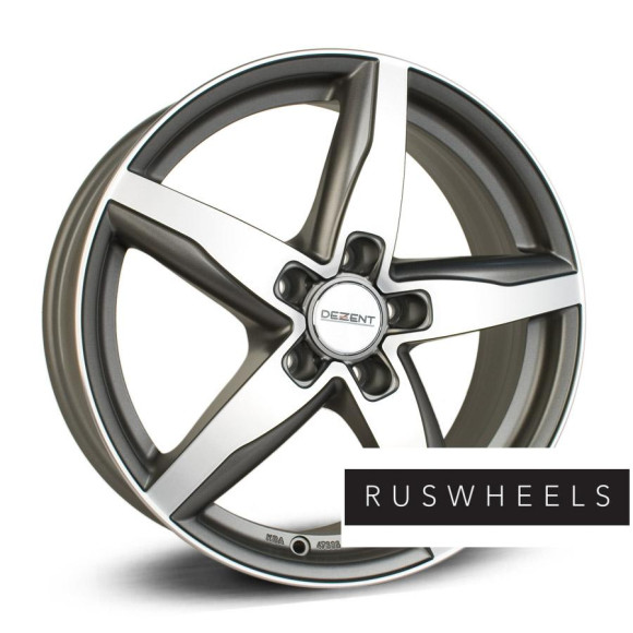 Диски Dezent R16 / 7J PCD 5x108 ЕТ 43 ЦО 70.1 RF dark
