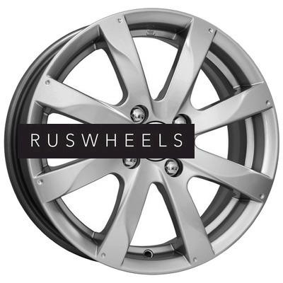 Диски КИК 6x15/4x100 ET38 D67,1 Джемини (КС617) Дарк платинум