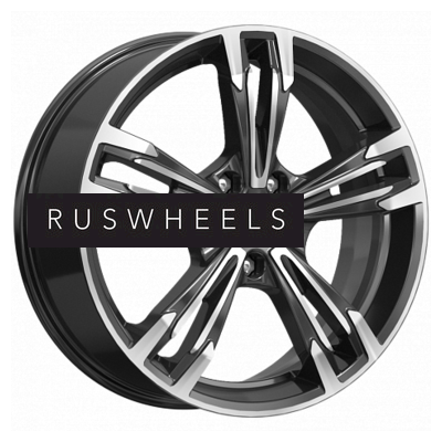 Диски КИК 7x18/5x112 ET43 D57,1 Karrera Light (КС935) Алмаз черный