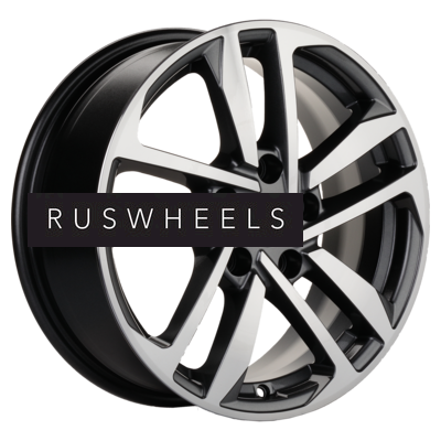 Диски Khomen Wheels 6,5x16/5x114,3 ET50 D67,1 KHW1612 (Huyndai/Kia) Gray-FP Диски Khomen Wheels 6,5x16/5x114,3 ET50 D67,1 KHW1612 (Huyndai/Kia) Gray-FP