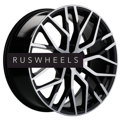 Диски Khomen Wheels 8,5x20/5x114,3 ET45 D64,1 KHW2005 (Haval F7/F7x) Black-FP