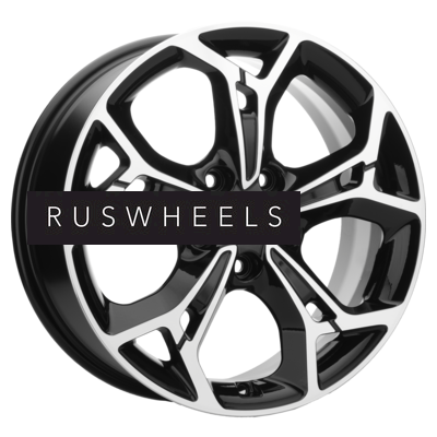 Диски Khomen Wheels 7x17/5x114,3 ET48 D67,1 KHW1702 (Kia K5) Black-FP