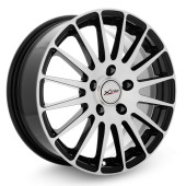 Диски Xtrike 6.5\R16 5*114.3 ET45 d60.1 BK/FP Диски Xtrike 6.5\R16 5*114.3 ET45 d60.1 BK/FP