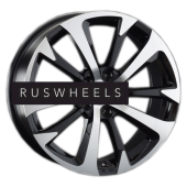 Диски Replay 7,5x18/5x114,3 ET45 D60,1 TY260 BKF (конус, C570)