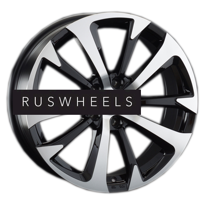 Диски Replay 7,5x18/5x114,3 ET45 D60,1 TY260 BKF (конус, C570)