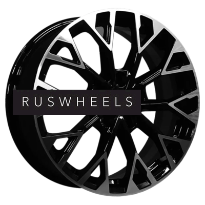 Диски Khomen Wheels 7x17/5x114,3 ET37 D66,5 KHW1718 (Jolion) Black-FP Диски Khomen Wheels 7x17/5x114,3 ET37 D66,5 KHW1718 (Jolion) Black-FP