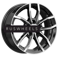 Диски КИК 6,5x15/5x112 ET43 D57,1 Фрост (КС1048) Алмаз черный