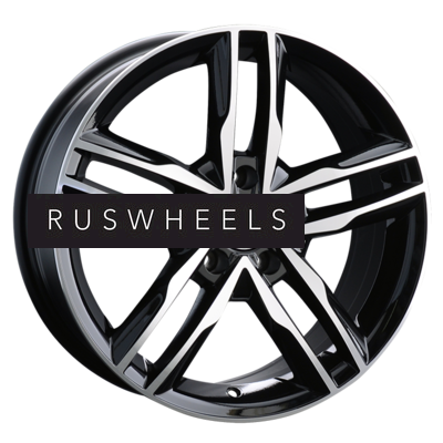 Диски Replay 7,5x17/5x112 ET45 D66,6 A34 BKF (конус, A001)