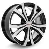 Диски Xtrike 6.5\R16 5*100 ET38 d67.1 BK/FP