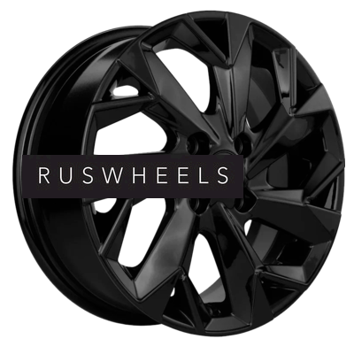 Диски Khomen Wheels 6x15/4x100 ET46 D54,1 KHW1508 (Rio/Solaris) Black