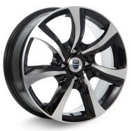 Диски КиК 7,0\R17 5*100 ET38 d67.1 Алмаз черный Диски КиК 7,0\R17 5*100 ET38 d67.1 Алмаз черный