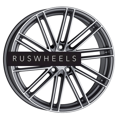 Диски MAK 9,5x21/5x130 ET46 D71,6 Leipzig Gunmetal Mirror Face