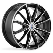 Диски КиК 6,0\R15 4*100 ET46 d54.1 Алмаз черный SK