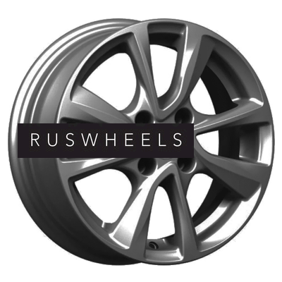 Диски СКАД 5,5x14/4x100 ET45 D67,1 Ницца (КЛ287) Графит