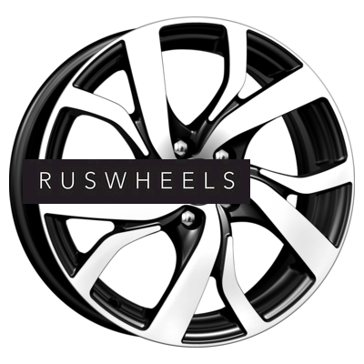 Грузовые диски K&K 6,5x16/5x114,3 ET38 D67,1 Палермо-оригинал (КС607) Алмаз черный