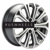 Диски Khomen Wheels 6,5x16/5x112 ET50 D57,1 KHW1610 (Octavia) Gray-FP