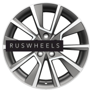 Диски Khomen Wheels 7x18/5x114,3 ET35 D60,1 KHW1802 (Changan/Geely/Lexus/Suzuki/Toyota) Gray-FP