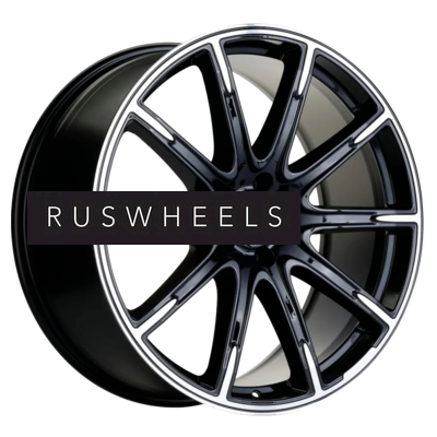 Диски Khomen Wheels 8,5x19/5x112 ET38 D66,6 KHW1903 (Mercedes) Black-FP (под ORG)