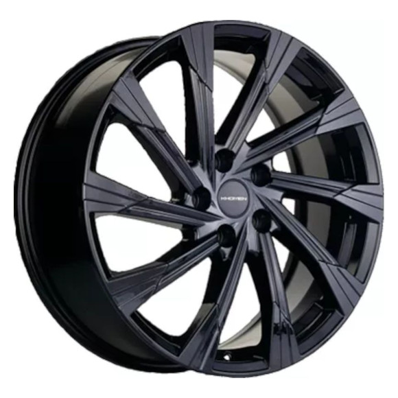 Диски Khomen Wheels 7.5\R19 5*108 ET47 d60.1 Black Диски Khomen Wheels 7.5\R19 5*108 ET47 d60.1 Black
