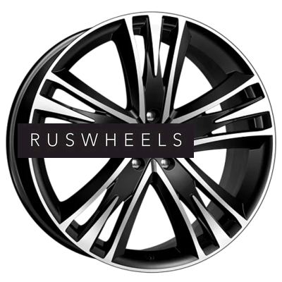 Диски K&K 8,5x20/5x112 ET40 D57,1 Атлас (КС661M) Алмаз черный Диски K&K 8,5x20/5x112 ET40 D57,1 Атлас (КС661M) Алмаз черный