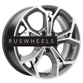 Диски Khomen Wheels 7x17/5x108 ET50 D63,35 KHW1702 (Ford C-Max) Gray-FP