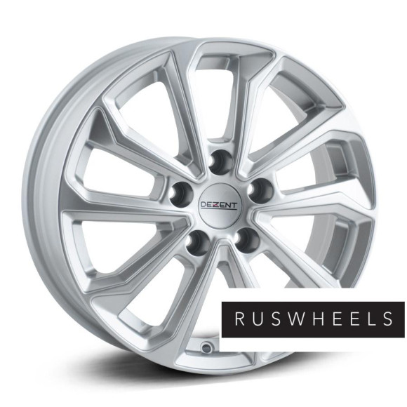 Диски Dezent R16 / 6.5J PCD 5x114.3 ЕТ 40 ЦО 66.1 KS silver Диски Dezent R16 / 6.5J PCD 5x114.3 ЕТ 40 ЦО 66.1 KS silver