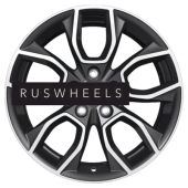 Диски Khomen Wheels 7x17/5x110 ET40 D67,1 KHW1713 (Evolute i-Joy) Black-FP