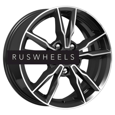 Диски iFree 6,5x16/5x112 ET46 D57,1 Икигай (КС865) Блэк Джек Диски iFree 6,5x16/5x112 ET46 D57,1 Икигай (КС865) Блэк Джек