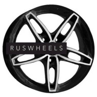 Диски СКАД 7x17/5x114,3 ET39 D60,1 Турин (КЛ253) Алмаз (АРС 014 black)