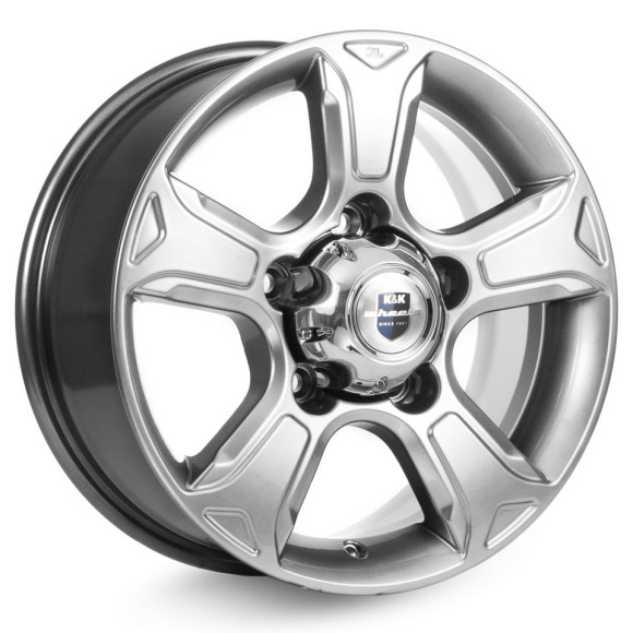 Диски КиК 7,0\R16 5*139.7 ET35 d108.5 Дарк платинум Диски КиК 7,0\R16 5*139.7 ET35 d108.5 Дарк платинум