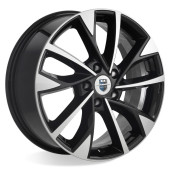 Диски КиК 7,0\R17 5*110 ET48.5 d63.35 Алмаз черный