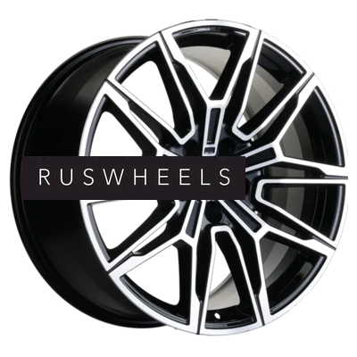 Диски Khomen Wheels 8,5x19/5x114,3 ET35 D60,1 KHW1904 (RAV4) Black-FP