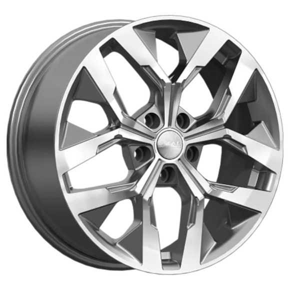 Диски СКАД 7.5\R18 5*108 ET50 d63.35 Алмаз Графит