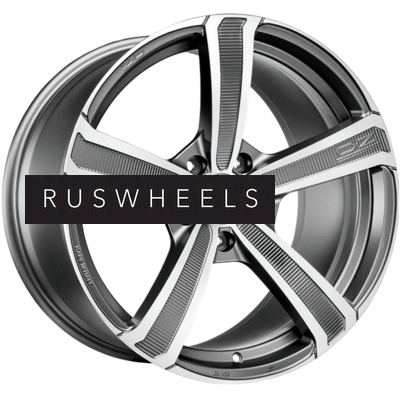 Диски OZ 9,5x20/5x112 ET33 D79 Montecarlo HLT Matt Dark Graphite Diamond Cut