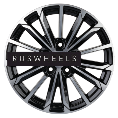 Диски Khomen Wheels 6,5x16/5x112 ET39,5 D66,6 KHW1611 (Actyon) Black-FP Диски Khomen Wheels 6,5x16/5x112 ET39,5 D66,6 KHW1611 (Actyon) Black-FP