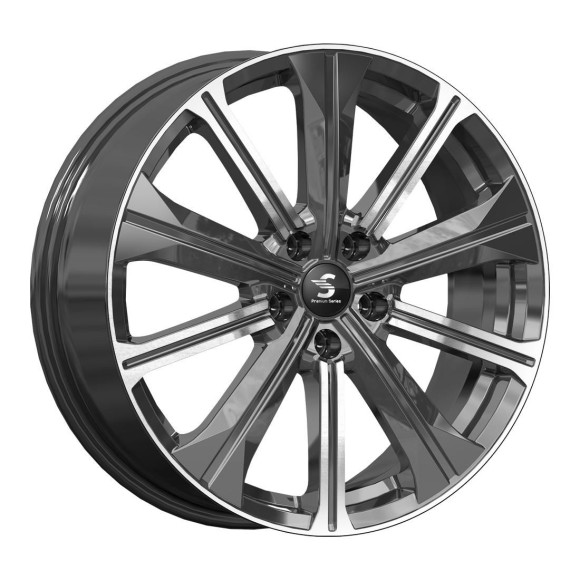 Диски СКАД Premium 7,0\R19 5*108 ET33 d60.1 Diamond gloss graphite