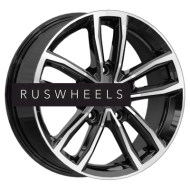 Диски КИК 6,5x17/5x114,3 ET45 D66,1 Каланг (КС1086) Алмаз черный